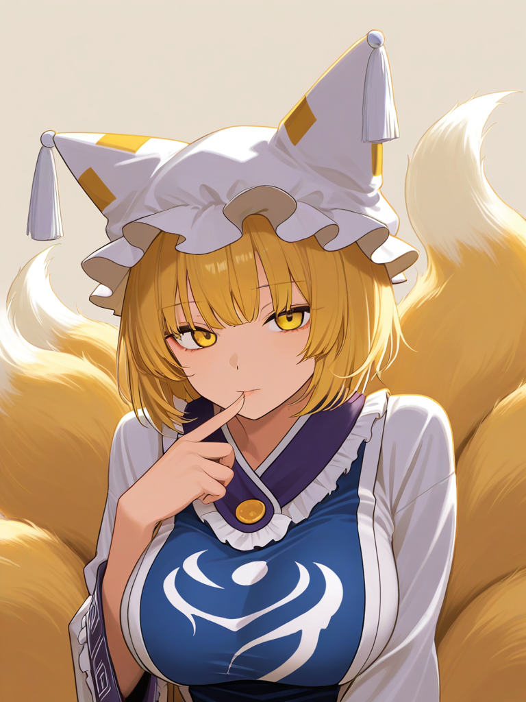 Yakumo Ran — Touhou character card