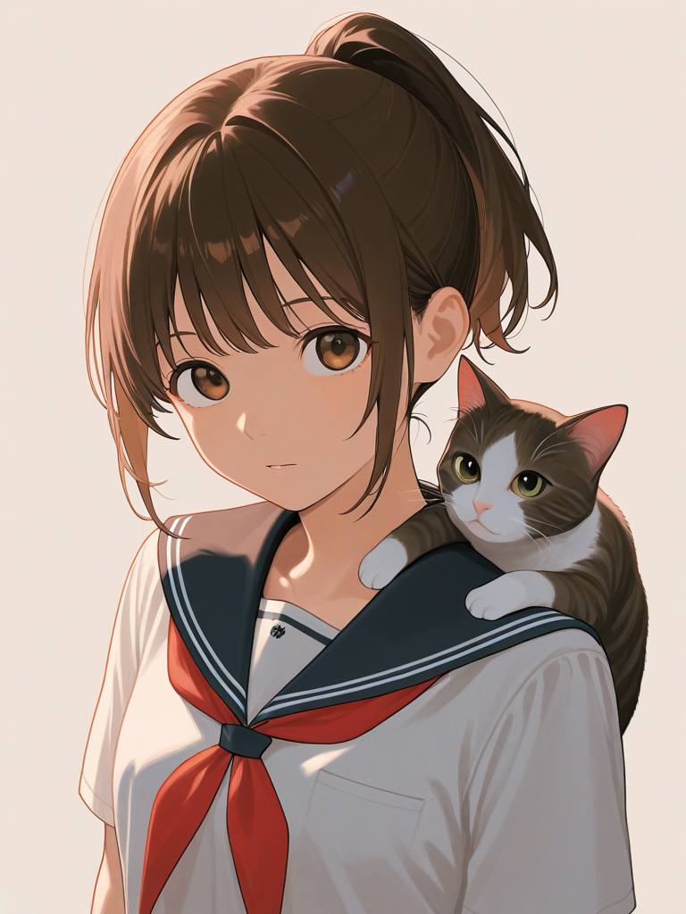 Yoshioka Haru — Neko No Ongaeshi character card