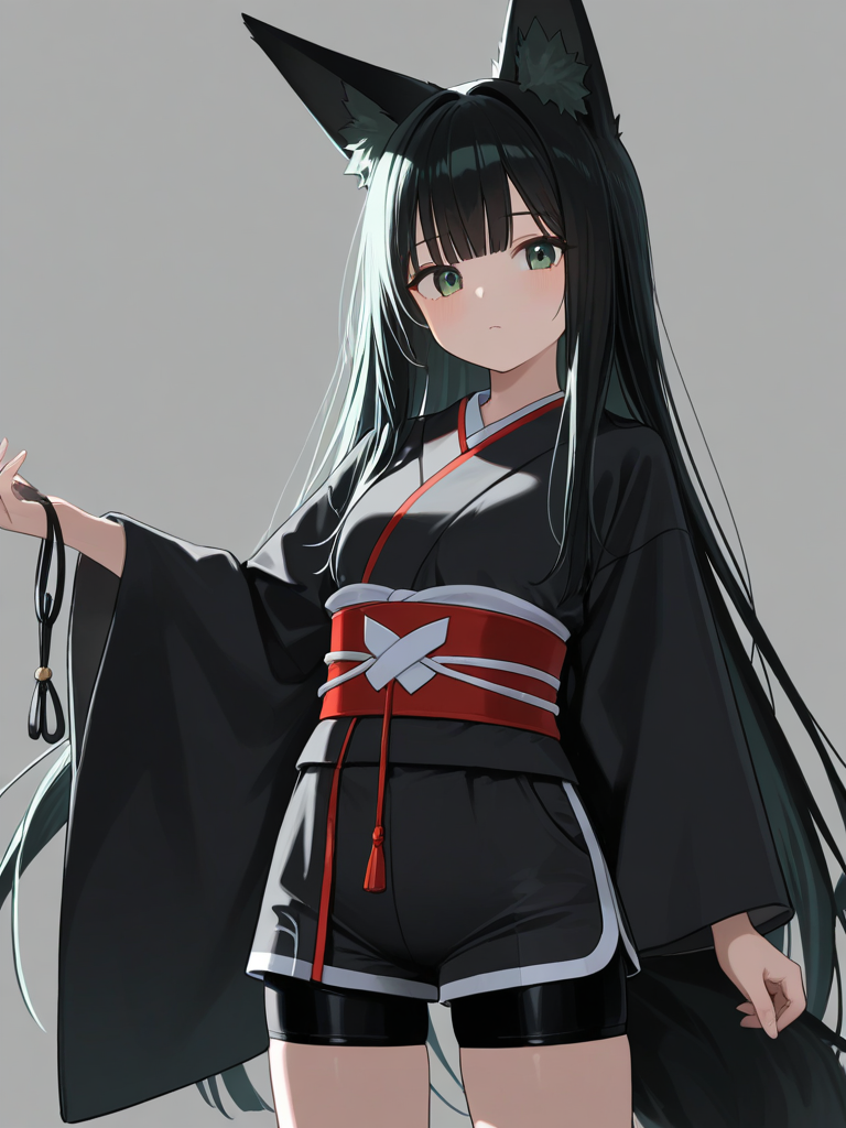 Yui (Kuro Kosyou) — Original character card